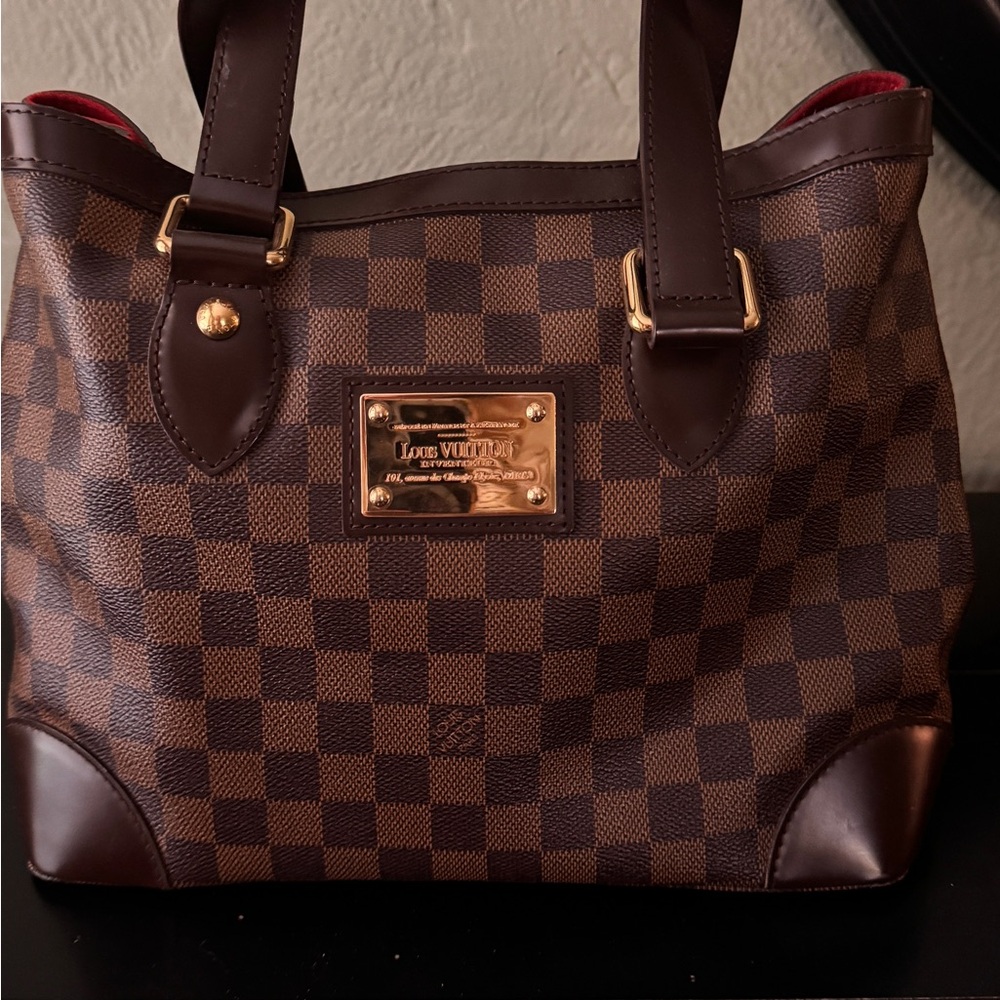 Louis Vuitton  Damier Ebene Hempstead PM, 2008, Mint